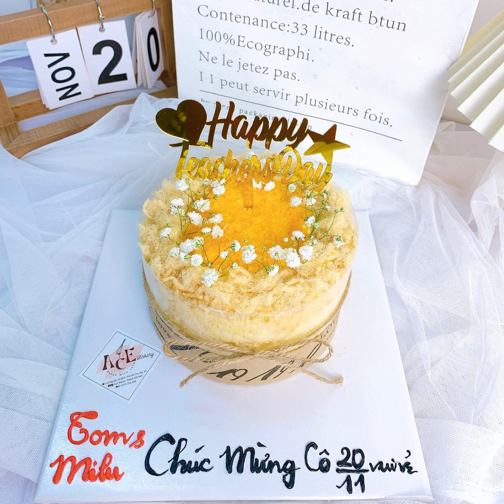 Bánh bông lan trứng muối xốt Singapore mẫu 2 - FRIENDSHIP CAKES & GIFT